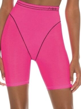 Adam Selman Sport French Cut Pink Bike Shorts